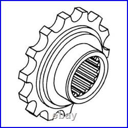 107415A Front Drive Sprocket Hydra-Power for Minneapolis Moline 1550 ++ Tractors