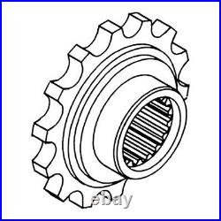 107415A Front Drive Sprocket Hydra-Power for Minneapolis Moline 1550 ++ Tractors