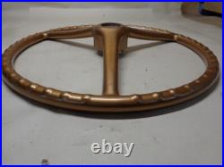 10A14456 Gold Painted Steering Wheel Fits Minneapolis Moline 4Star M670 GVI G705