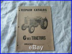 10 Minneapolis Moline Tractor parts catalog Lot of 10 original manuals catalogs
