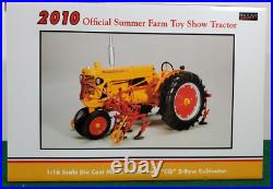 116 MM U withCultivator-2010 Summer Toy Show-Collectable Toy Tractor-SCT391