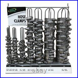 130 Piece Worm Drive Hose Clamp Assortment -Fits Minneapolis Moline Tractor