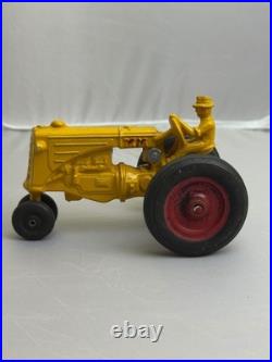 132 SLIK Minneapolis-Moline 1947 Tractor, Wagon & Combine Set Vintage Toy