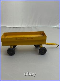 132 SLIK Minneapolis-Moline 1947 Tractor, Wagon & Combine Set Vintage Toy