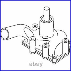 160927AS Water Pump With Pulley for White/Oliver 1550 1555 2-44 2-62 550 190460
