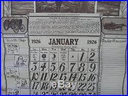 1926 Twin City Tractor Company Calendar Minneapolis Moline Minnesota MN