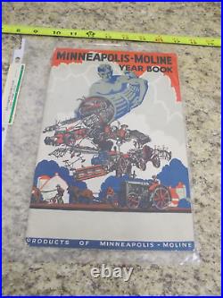 1931 Vintage Minneapolis Moline Tractor NICE Original MM Year Book