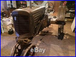 1937 Minneapolis-Moline Model ZTU steel wheel Tractor Original Condition