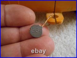 1938 Minneapolis Moline UDLX Comfortractor Tractor/Car, Die Cast With Tag 1984