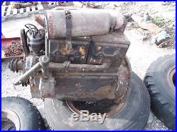 1952 Minneapolis Moline ZAU gas tractor Engine (Runs Good)