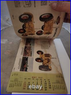 1957 Minneapolis Moline Tractor Calendar Brochure Strovers Implement Stanley WI