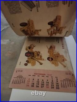 1957 Minneapolis Moline Tractor Calendar Brochure Strovers Implement Stanley WI