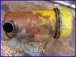 1959 Minneapolis Moline Jet Star gas tractor air cleaner breather canister
