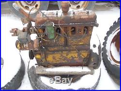 1959 Minneapolis Moline Jet Star gas tractor engine (runs good)