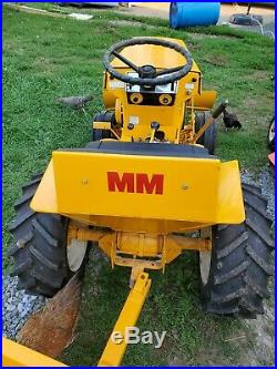 1967 restored Minneapolis moline garden tractor