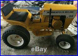 1968 Minneapolis Moline 108 Town & Country Tractor. 100% positive seller