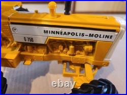 1/16 MINNEAPOLIS-MOLINE G750 MFWD withDUALS TOY FARMER EDITION NIB With COA