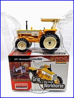 1/16 MM Minneapolis Moline G750 Tractor ROPS Canopy Firestone Tires DieCast