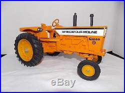 1/16 Minneapolis Moline G1000 farm toy tractor older repaint