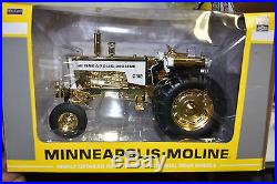 1/16 Minneapolis Moline G940 Tractor, Toy Tractor Times Gold Plated, New in Box