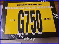 1/16 Minneapolis Moline G 750 Ertl 4375 1994 Toy Farmer Edition NRFB