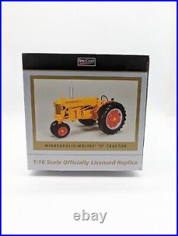 1/16 Minneapolis Moline Model U NF Tractor FFA SpecCast