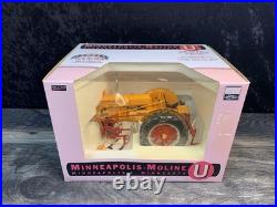 1/16 Minneapolis Moline Toy Tractor & CQ 2-Row Cultivator SpecCast