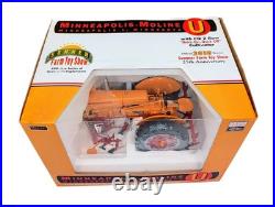 1/16 Minneapolis Moline Toy Tractor & CQ 2-Row Cultivator SpecCast