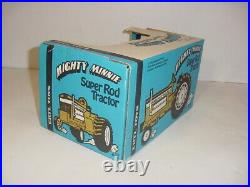 1/16 Vintage Minneapolis Moline Mighty Minnie Super Rod Tractor by ERTL WithBox