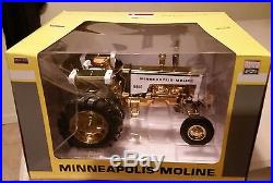 1/16 minneapolis moline G940 gold chrome tractor, toy tractor times, new