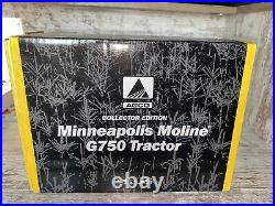 1/16th Scale Minneapolis Moline G 750 Diecast Tractor with Hiniker 1300 Cab