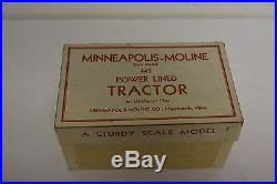 1/25 Minneapolis Moline 445 Tractor New in Box by Slik, Very hard to find, NICE
