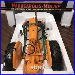 2009 SpecCast Minneapolis Moline U Gas Tractor With New Idea 504 Loader 1/16