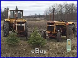 2 705 Diesel Minneapolis Moline Tractors both run A true barn find