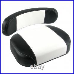 2 Piece Tractor Seat Cushion Set for Minneapolis Moline / Oliver/ White
