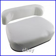 2 Piece Tractor Seat Cushion Set for Oliver / White / Minneapolis-Moline