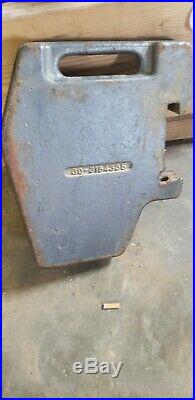 30-3154885 Tractor Suitcase Weight For Oliver, Minneapolis Moline & White