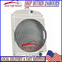 3 Row Aluminum Oliver Tractor Radiator For Model1550 1555 1600 1650 1655
