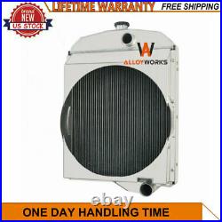 3 Row Radiator For Oliver 1550 1555 1600 1650 1655 Tractor 163343AS, 163342AS
