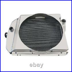 3 Row Tractor Radiator Fits Oliver 1550 1555 1600 1650 1655 163343AS 163342AS US