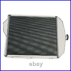 3 Rows Tractor Radiator For Oliver 1550 1555 1600 1650 1655 163343AS, 163342AS