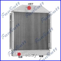 4 Core Radiator For Case IH JX55 JX60 New Holland TD55D, TD60D, TD65D Oliver 1255