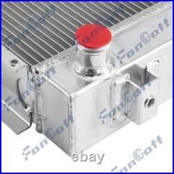 4-Row Radiator Fit New Holland TD55D TD60D TD65D Case IH JX55 JX65/JX80 5118305