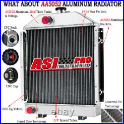 4 Row Tractor Radiator Fit Case IH New Holland Hesston Oliver Allis Chalmers US