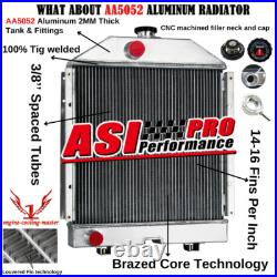 4 Row Tractor Radiator Fits Case IH New Holland Hesston Oliver Allis Chalmers US