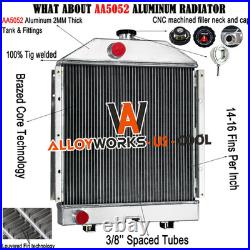 4 Rows Tractor Radiator Fit Case IH New Holland Hesston Oliver Allis Chalmers US