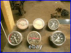 6 Used Tractor Tachometer Allis Chalmer, Minneapolis Moline UPO 6884