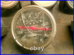 6 Used Tractor Tachometer Allis Chalmer, Minneapolis Moline UPO 6884