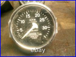 6 Used Tractor Tachometer Allis Chalmer, Minneapolis Moline UPO 6884