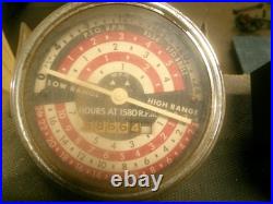 6 Used Tractor Tachometer Allis Chalmer, Minneapolis Moline UPO 6884